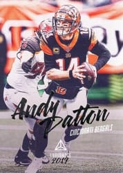 2019 Panini Luminance Base Set Andy Dalton #38 card