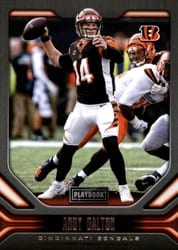 2019 Panini Playbook Base Set Andy Dalton #23 card