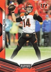 2019 Panini Playoff Base Set Andy Dalton #31 card