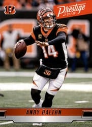 2019 Panini Prestige Base Set Andy Dalton #95 card