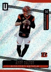 2019 Panini Unparalleled Base Set Andy Dalton #33 card