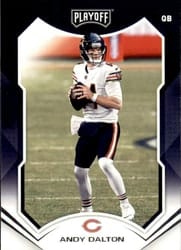 2021 Panini Playoff Base Set Andy Dalton #125 card