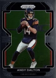 2021 Panini Prizm Base Set Andy Dalton #161 card