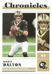 2022 Panini Chronicles Base Set Andy Dalton #27 card