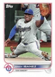 2022 Topps Mini Base Set Andy Ibanez #383 card