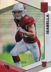 2019 Donruss Elite Base Set Andy Isabella #150 card