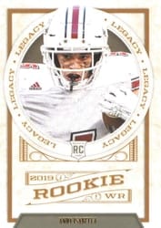 2019 Panini Legacy Base Set Andy Isabella #192 card