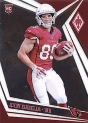 2019 Panini Phoenix Base Set Andy Isabella #121 card