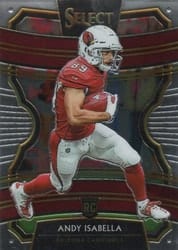 2019 Panini Select Base Set Andy Isabella #49 card