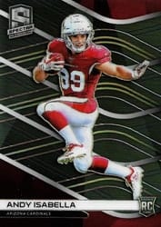 2019 Panini Spectra Base Set Andy Isabella #174 card
