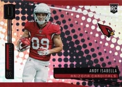 2019 Panini Unparalleled Base Set Andy Isabella #299 card
