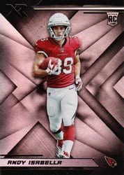 2019 Panini XR Base Set Andy Isabella #121 card