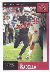 2020 Score Base Set Andy Isabella #297 card