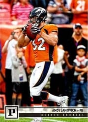 2018 Panini Base Set Andy Janovich #95 card