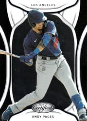 2023 Panini Chronicles Certified Andy Pages #45 card