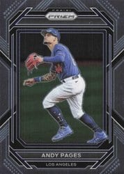 2023 Panini Prizm Base Set Andy Pages #157 card