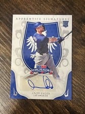 2024 Panini Crusade Apprentice Signatures Andy Pages #AS-APG card