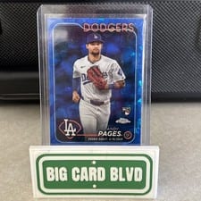 2024 Topps Chrome Update Sapphire Edition Base Set Andy Pages #USCS108 card