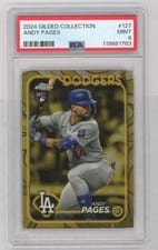 2024 Topps Gilded Collection Base Set Andy Pages #127 card
