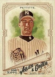 2018 Topps Allen & Ginter Base Set Andy Pettitte #340 card