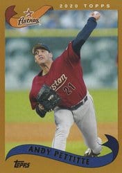 2020 Topps Archives Base Set Andy Pettitte #291 card