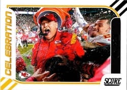 2023 Score Celebration Andy Reid #24 card
