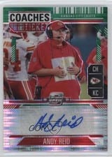 2024 Panini Contenders Optic Coaches Ticket Autographs Andy Reid #1 card