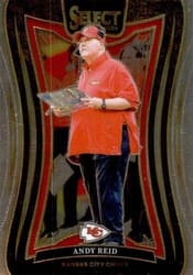 2024 Panini Select Base Set Andy Reid #398 card