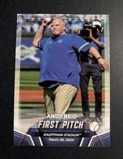 2024 Topps Update First Pitch Andy Reid #FP-6 card