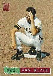 1994 Stadium Club Base Set Andy Van Slyke #687 card