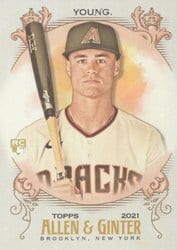 2021 Topps Allen & Ginter Base Set Andy Young #158 card