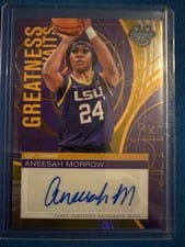 2024-25 Bowman's Best University Greatness Awaits Autographs Aneesah Morrow #GAA-AM card