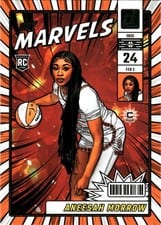 2025-26 Donruss WNBA Net Marvels Aneesah Morrow #25 card