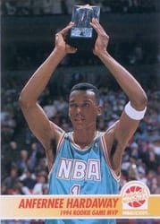 1994-95 Hoops Base Set Anfernee Hardaway #264 card