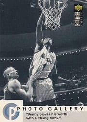 1995-96 Collector's Choice Base Set Anfernee Hardaway #399 card