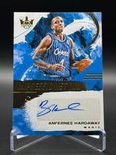 2024-25 Panini Court Kings Impressionist Ink Autographs Anfernee Hardaway #II-HRD card