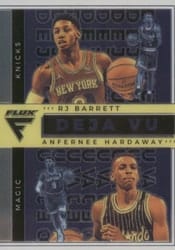 2020-21 Panini Flux Deja Vu Anfernee Hardaway / RJ Barrett #21 card