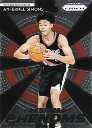 2018-19 Panini Prizm Freshman Phenoms Anfernee Simons #2 card