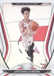 2020-21 Panini Certified Base Set Anfernee Simons #122 card
