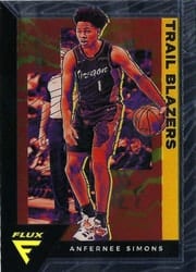 2020-21 Panini Flux Base Set Anfernee Simons #148 card
