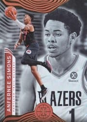 2021-22 Panini Illusions Base Set Anfernee Simons #111 card