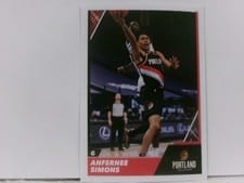 2021-22 Panini NBA Sticker & Card Collection (Brazil) Base Set Anfernee Simons #24 card