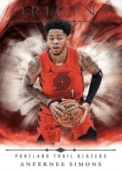 2024-25 Panini Origins Base Set Anfernee Simons #68 card