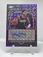 2025-26 Topps Chrome Signature Style Anfernee Simons #SS-ANS card