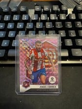 2020 Panini Mosaic La Liga Angel Correa Purple Mosaic #99 card