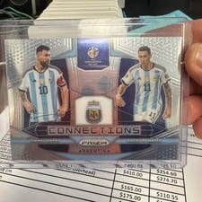 2022 Panini Prizm World Cup Angel Di Maria #1 card