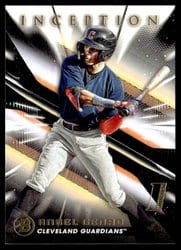 2023 Bowman Inception Base Set Angel Genao #33 card