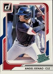 2026 Donruss Base Set Angel Genao #119 card