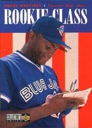 1996 Collector's Choice Base Set Angel Martinez #13 card