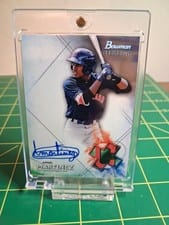 2021 Bowman Sterling Prospect Autographs Angel Martinez #BSPA-AMA card